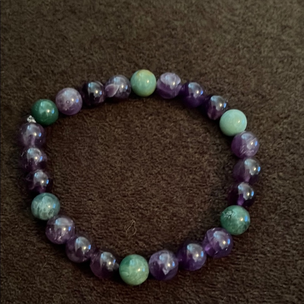 Amethyst and Agate Bracelet Jewelry
